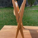 Tabouret médiéval pliant