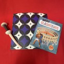 Bouclier bleu + dague + Livre maquette