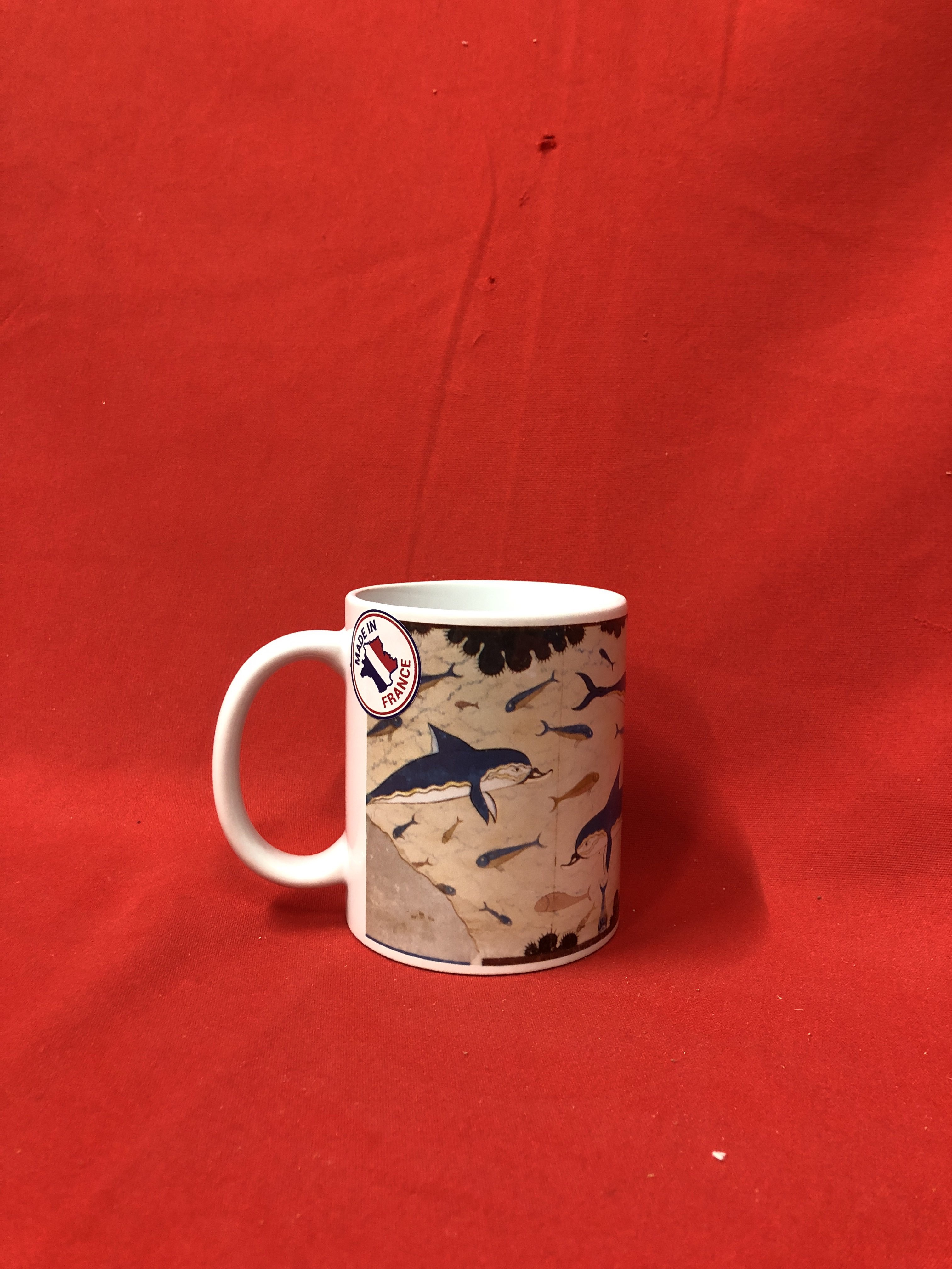 MUG GRÈCE ANTIQUE DAUPHINS