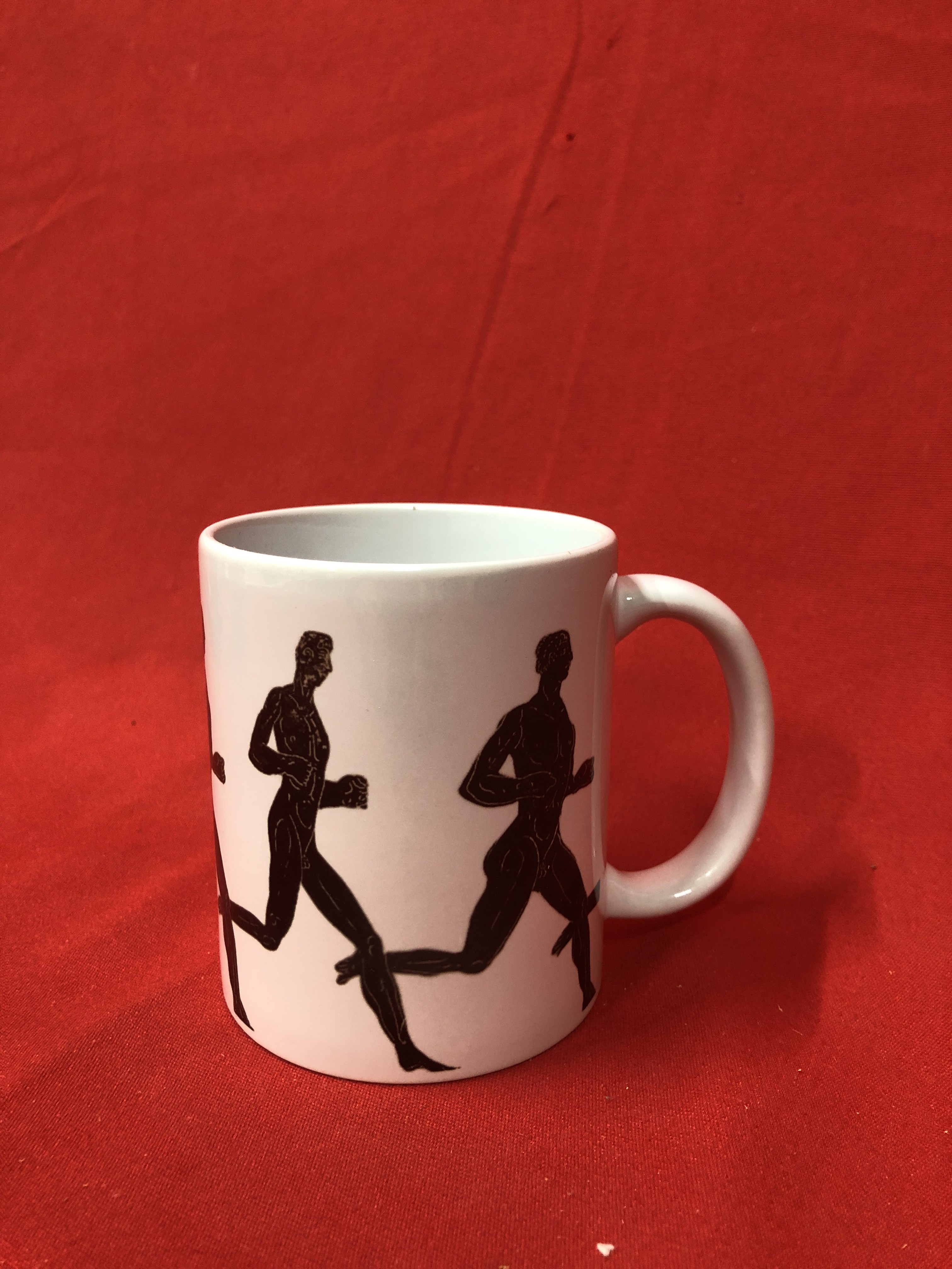 MUG GRÈCE ANTIQUE COUREURS